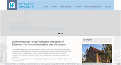 Desktop Screenshot of floettmann-immobilien.de