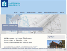 Tablet Screenshot of floettmann-immobilien.de